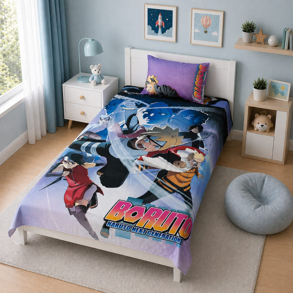 Boruto Anime Kids Bedsheet