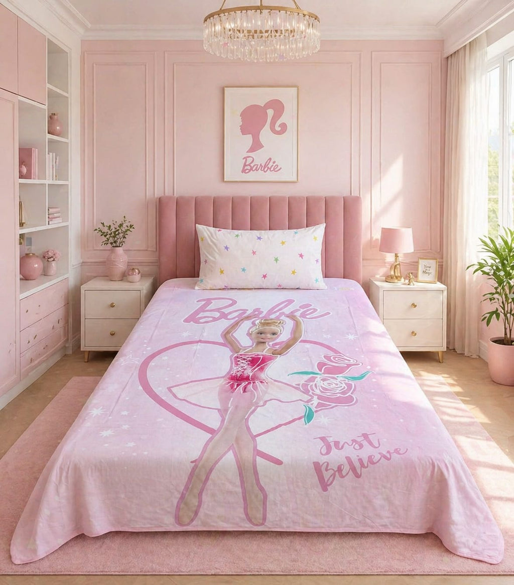 Barbie Dream Ballet Bedsheet