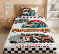 Racing Drift Kids Bedsheet