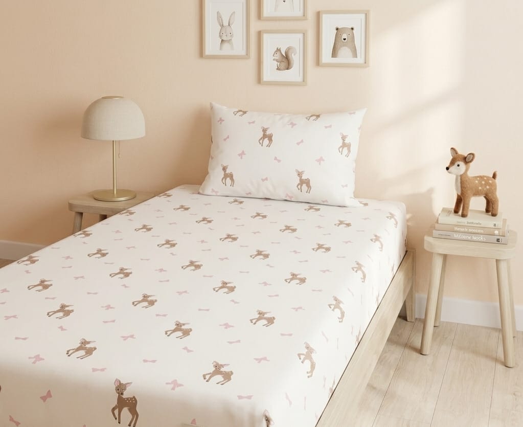 Little Fawn Kids Bedsheet