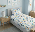 Ocean Sharks Kids Bedsheet