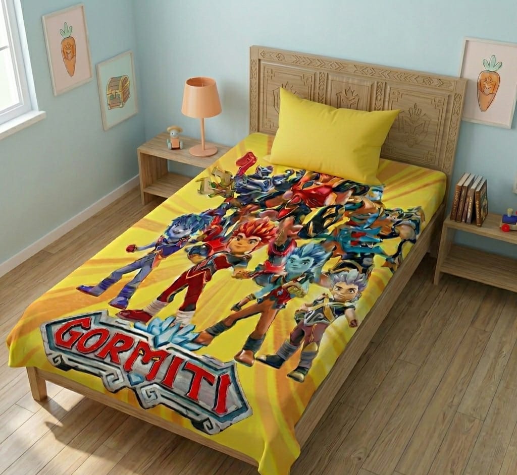 Gormiti Action Kids Bedsheet