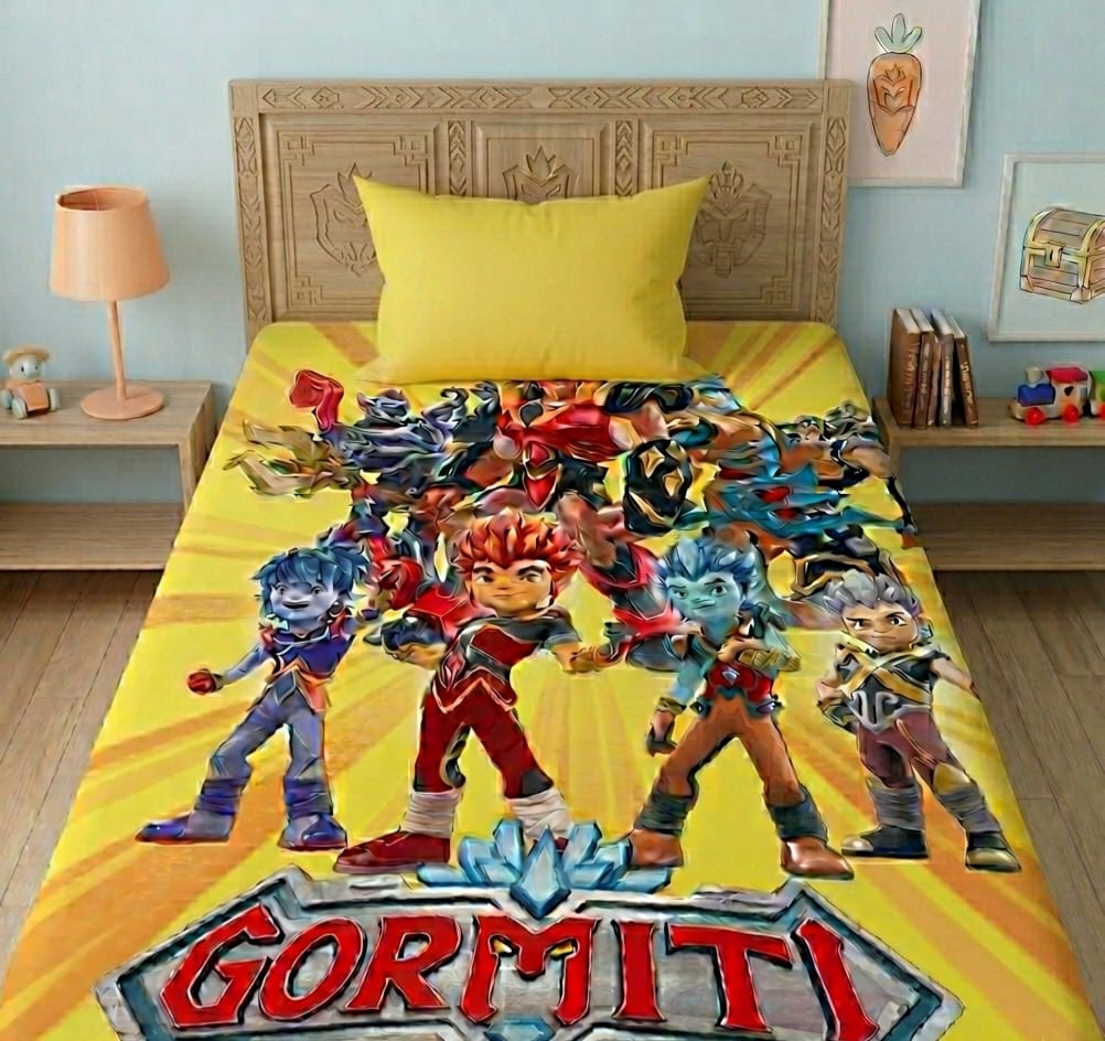 Gormiti Action Kids Bedsheet