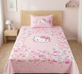 Hello Kitty Floral Kids Bedsheet