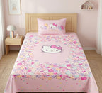 Hello Kitty Floral Kids Bedsheet