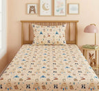Woodland Adventure Kids Bedsheet