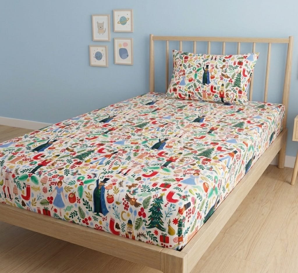 Christmas Wonderland Kids Bedsheet