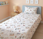 Winter Village Christmas Kids Bedsheet