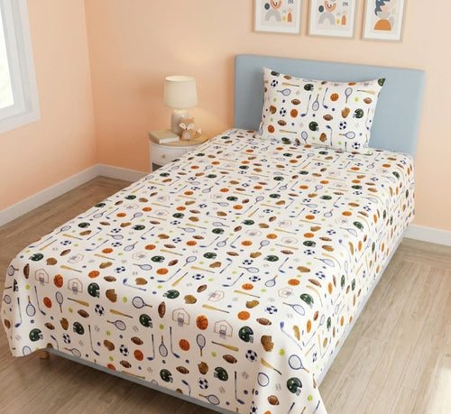 All Sports Champion Kids Bedsheet