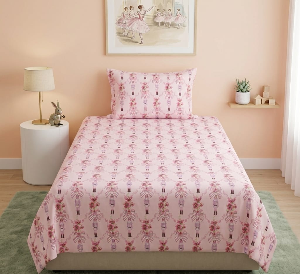 Ballet Princess Dreams Kids Bedsheet