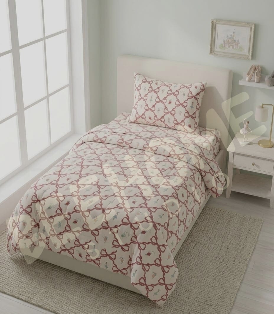 Ribbon Charm Elegant Comforter Set