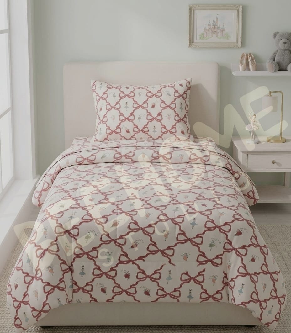 Ribbon Charm Elegant Comforter Set
