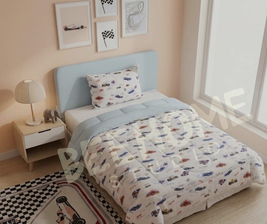 Formula Racing Champion Kids Comforter Set
