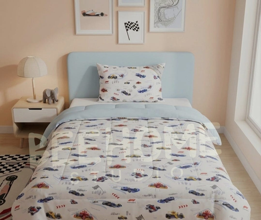 Formula Racing Champion Kids Comforter Set