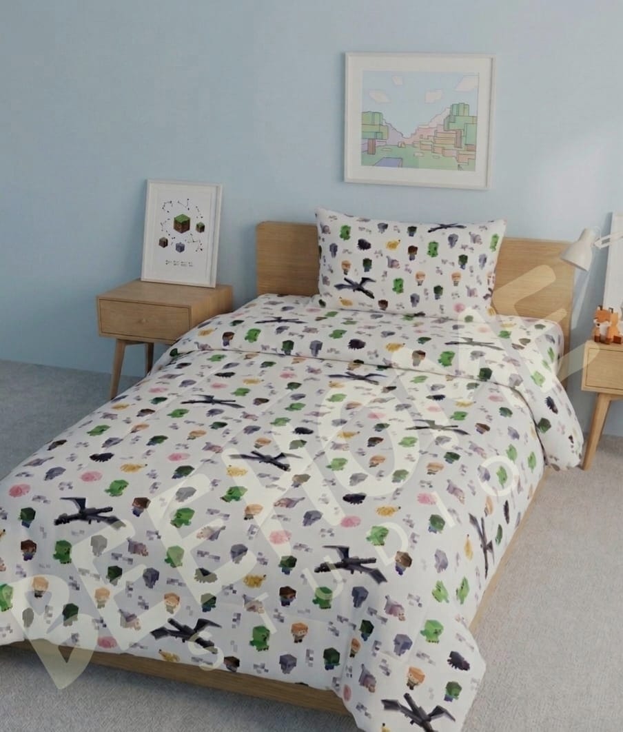 Minecraft Adventure Kids Comforter Set