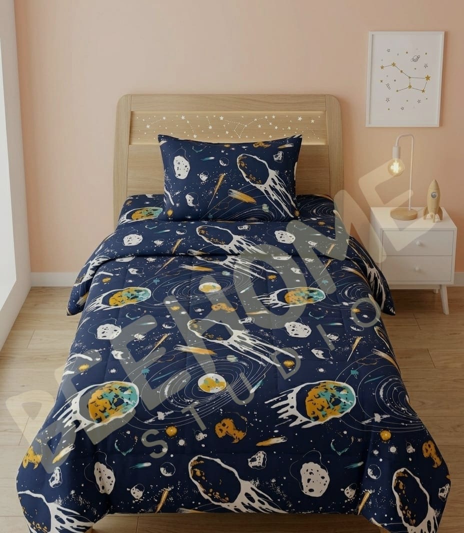 Galaxy Orbit Kids Comforter Set