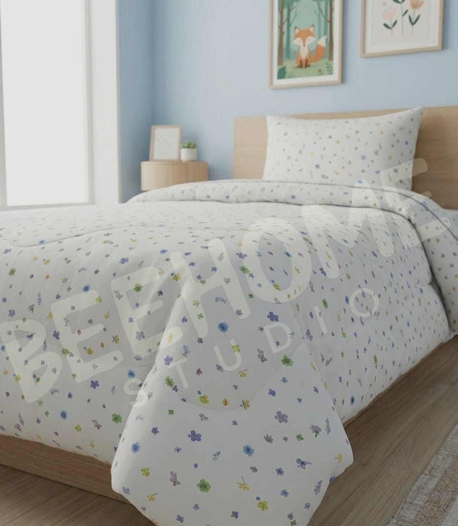 Tiny Blossoms Kids Comforter Set