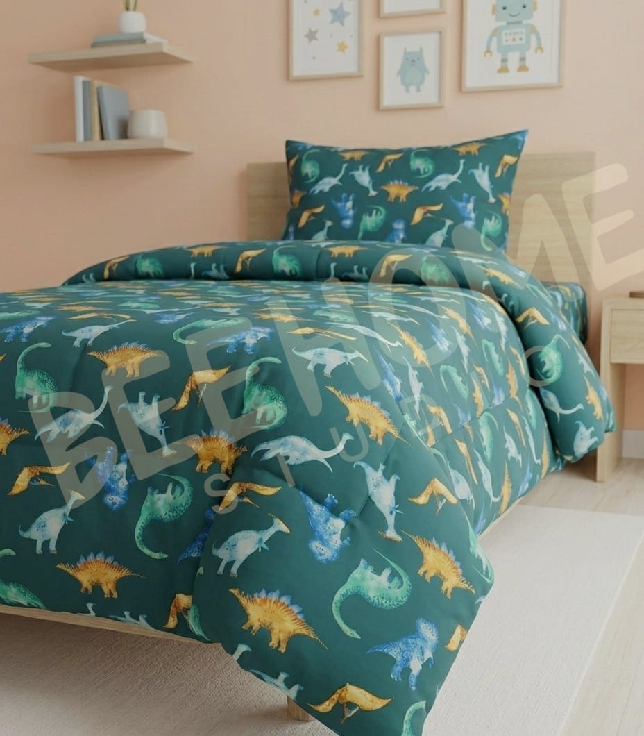Dino Adventure Kids Comforter Set