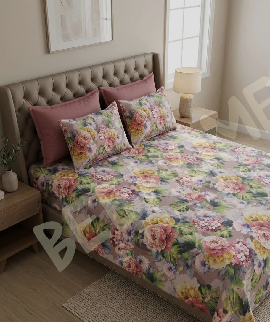 BHS Peony Reverie Bedsheet