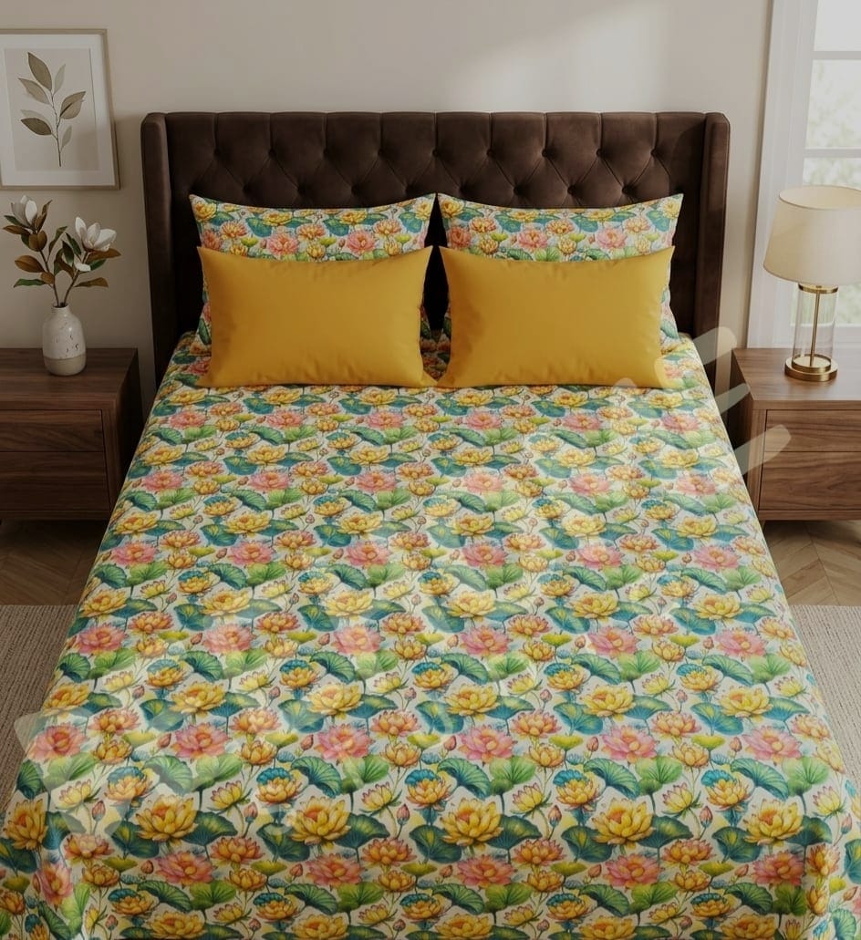 BHS Aurora Lotus Bedsheet
