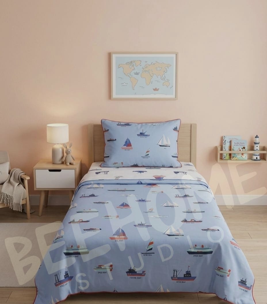 Sea Explorer Kids Bedsheet