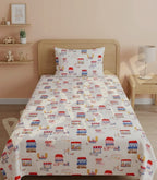 Mini Town Kids Bedsheet