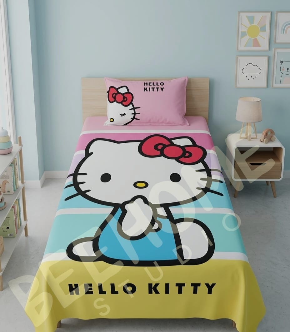 Hello Kitty Princess Bedsheet