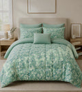 BHS Sage Blossom Whisper 6 Pieces Comforter Set