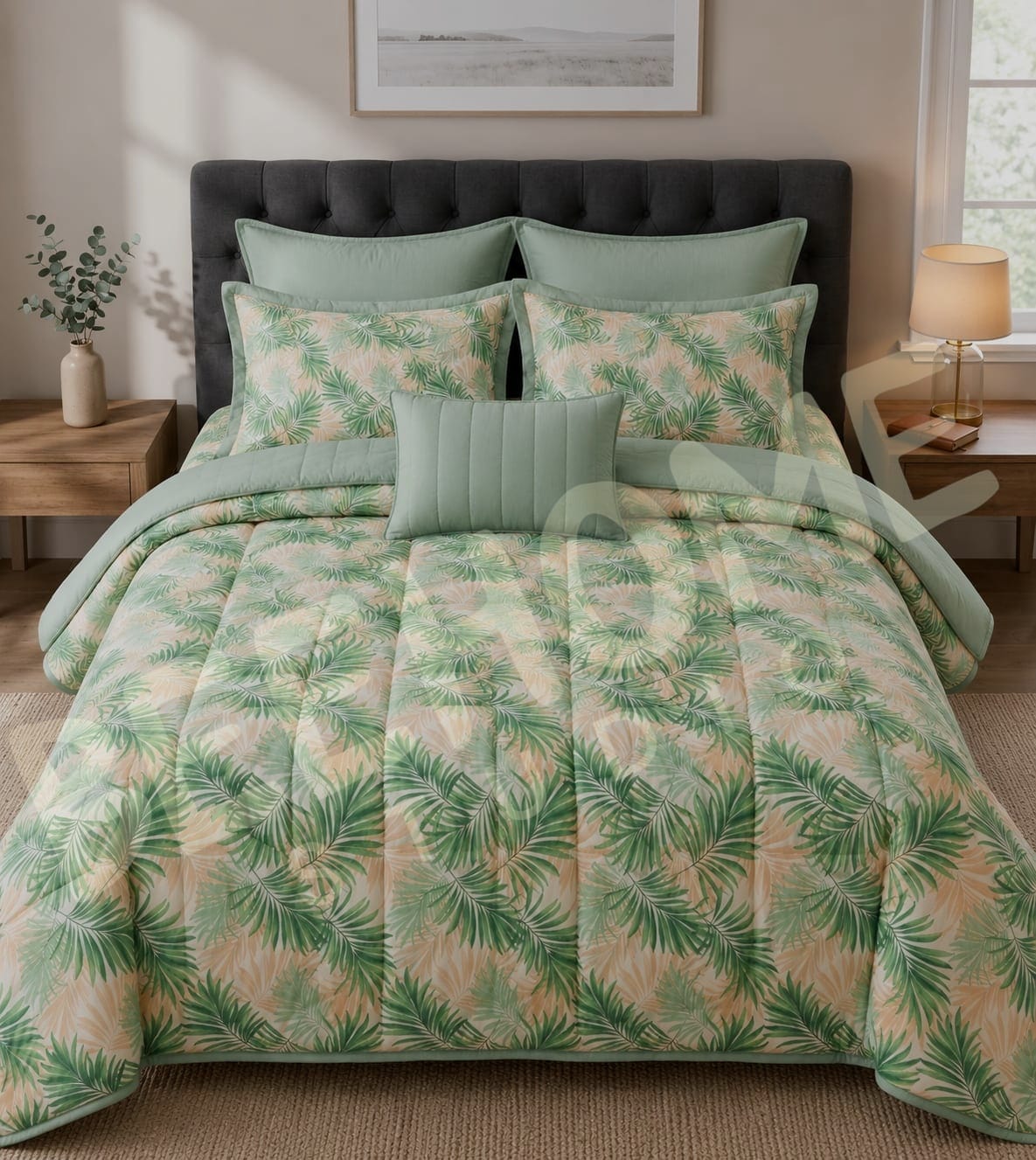 BHS Palm Heaven 6 Pieces Comforter Set