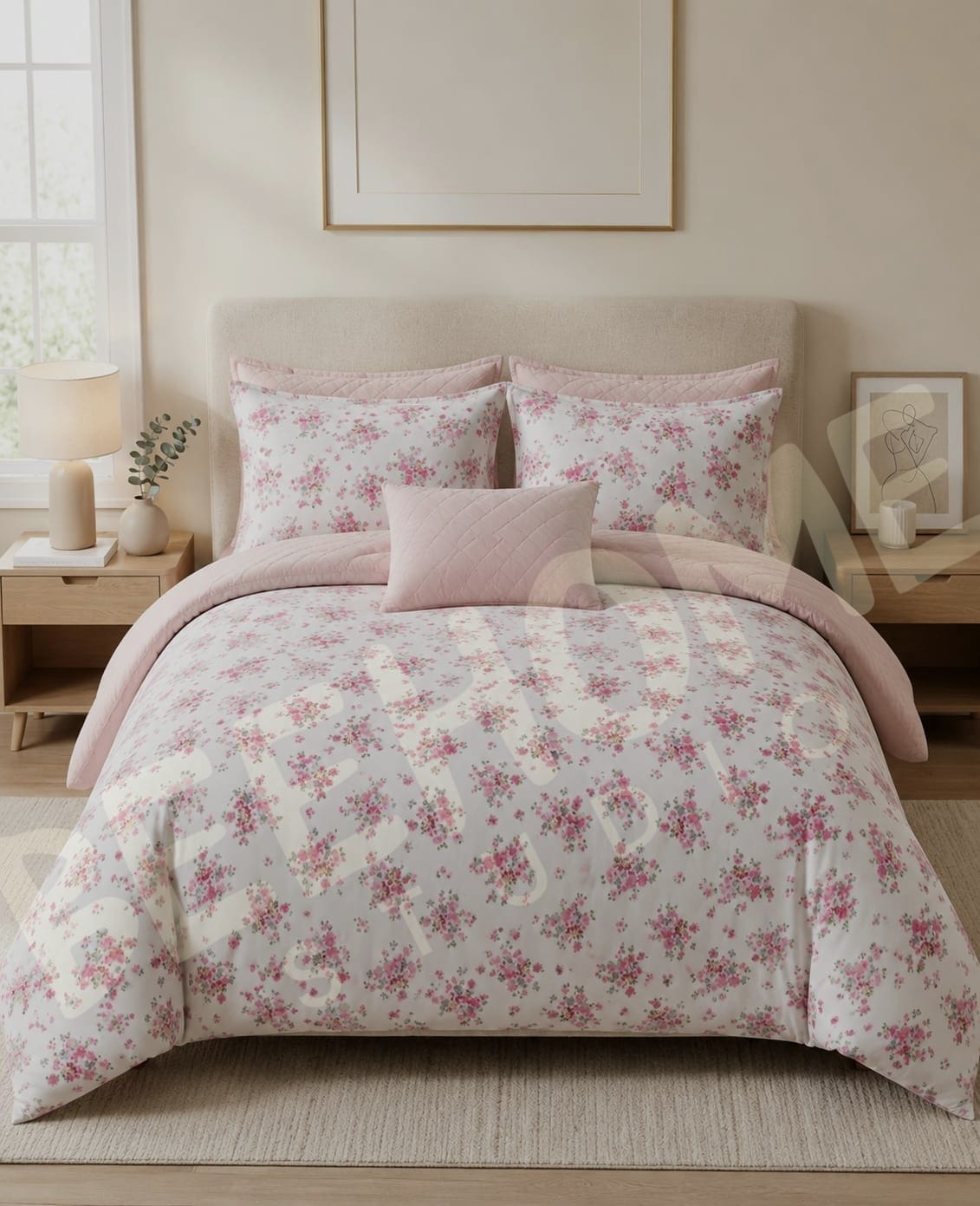 BHS Cherry Blossom Charm 6 Pieces Comforter Set