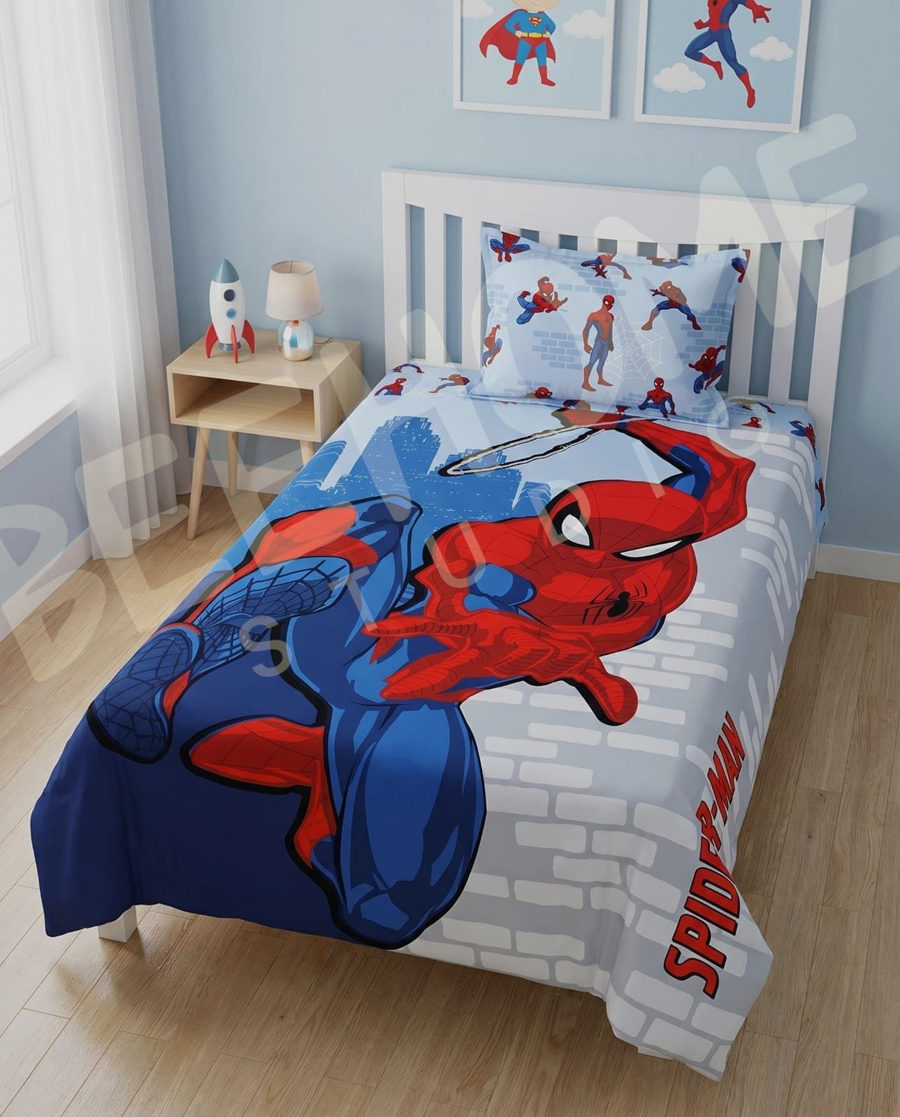 Spiderman Kids Bedsheet