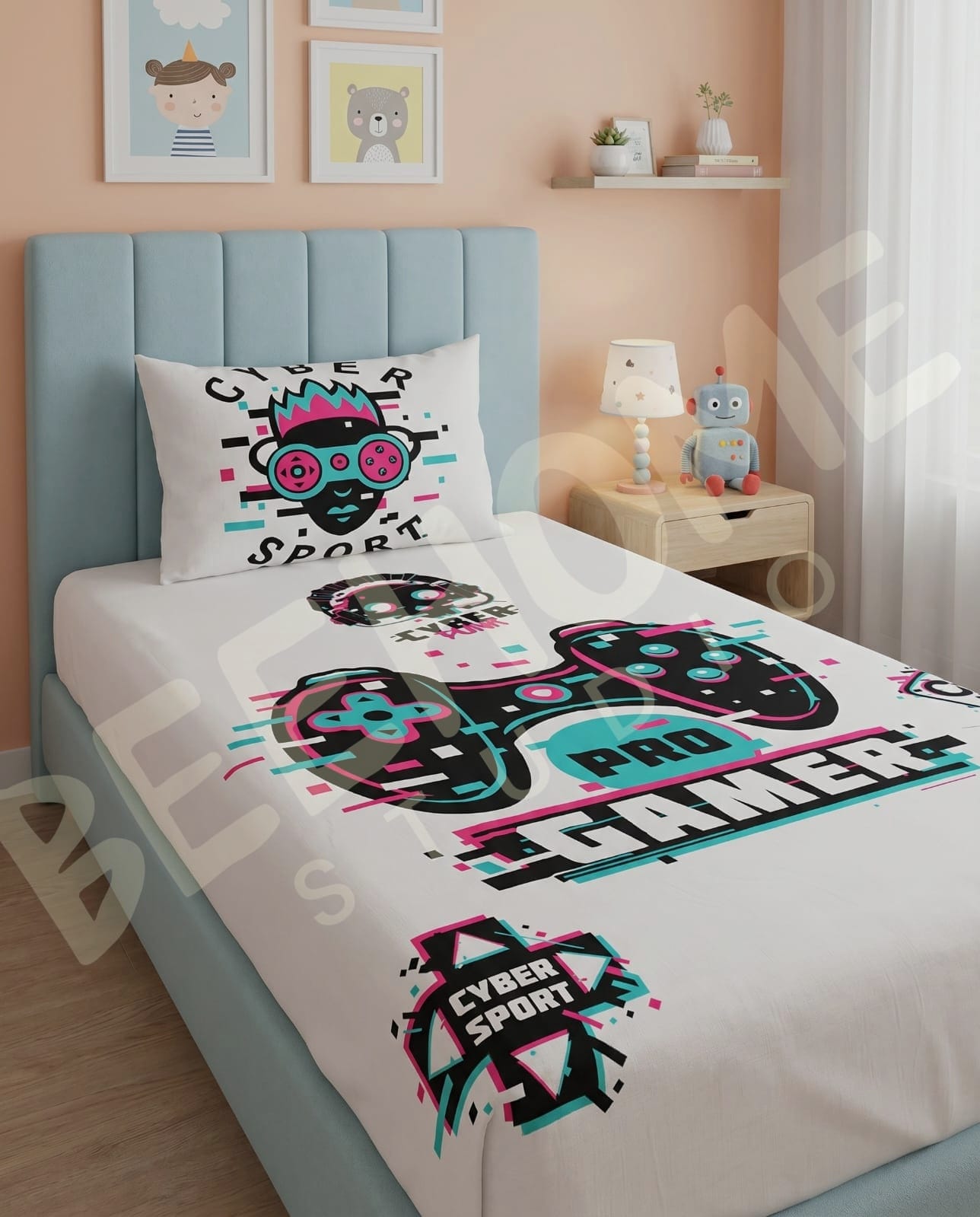Game Mode Activated Bedsheet