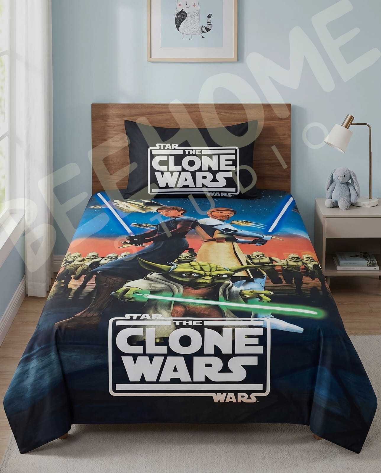Clone Wars Kids Bedsheet