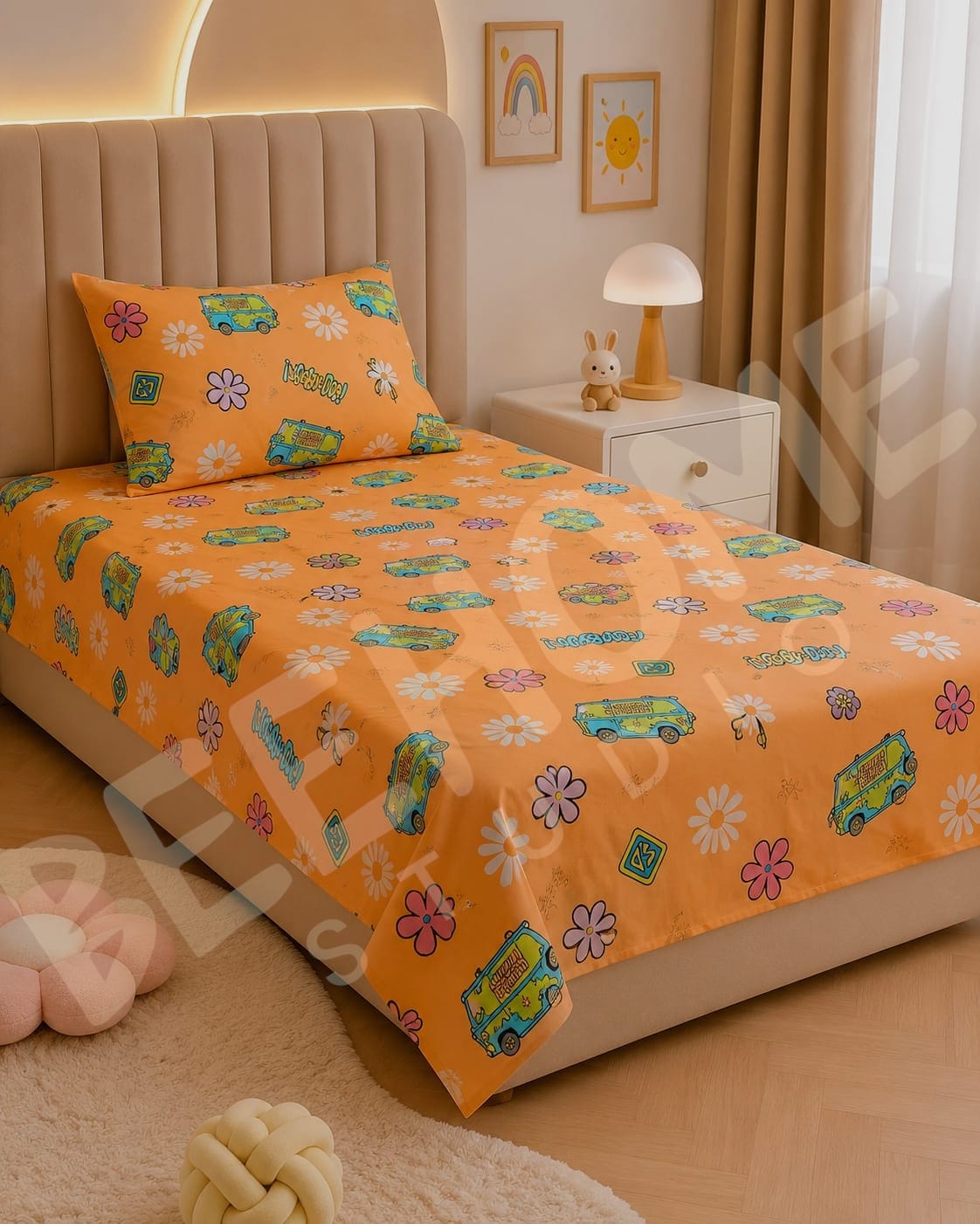 Happy Camper Kids Bedsheet