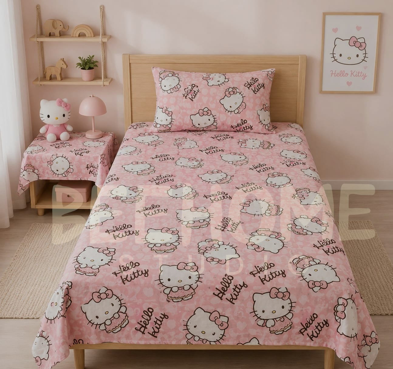 Hello Kitty Charm Bedsheet