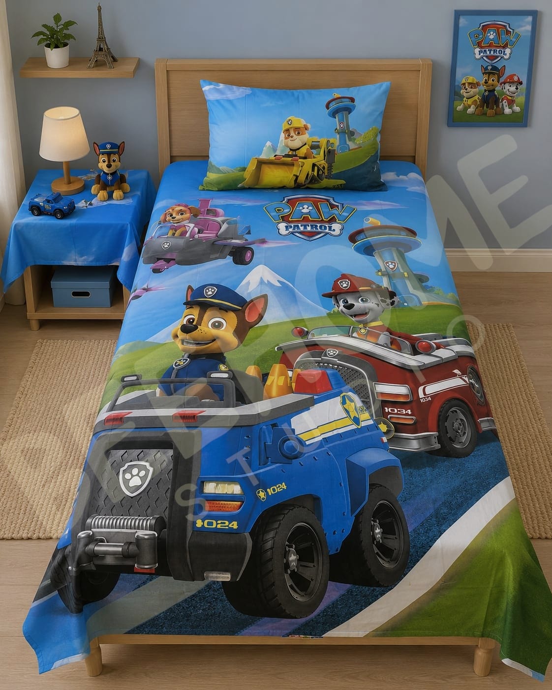 Paw Patrol Kids Bedsheet
