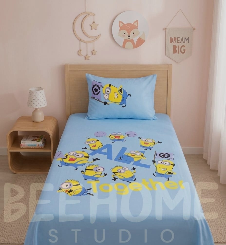 Minion Mischief Kids Bedsheet