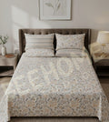 BHS Vintage Ivory Bloom Bedsheet