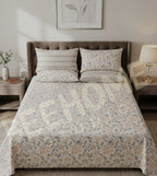 BHS Vintage Ivory Bloom Bedsheet