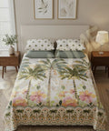 BHS Palm Blossom Bedsheet
